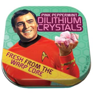 The Unemployed philosophers Guild - Star Trek Pink Peppermint Dilithium Crystals | Fresh from the Warp Core