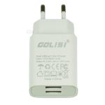 Golisi - 2 Fach USB Ladeadapter | Schnelles Aufladen mit...