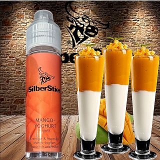 SilberStier - Mangojoghurt | 10ml Aroma in 60ml Flasche