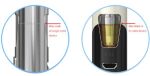 Joyetech - eGo AIO (all in One) Starterkit | 2ml festverbauter Tank in Gebürstetes Grau | Brushed Gunmetal | Grigio spazzolato