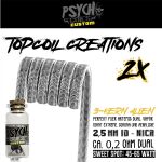 Psycho Coils - 2er Pack Finest MTL NiCr Handmade Coil