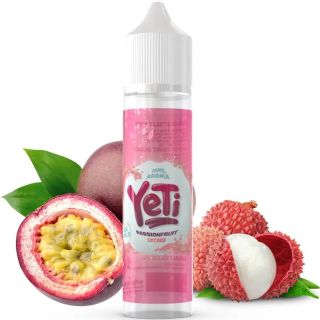 Yeti - Passionfruit Lychee (Maracuja, Litschi, Koolada) | 15ml Aroma in 60ml Flasche