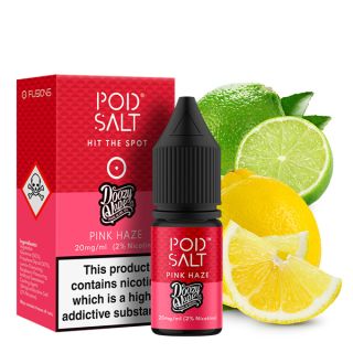 Pod Salt Fusion - Pink Hace (Zitrone, Limette) | 20mg/ml (2%) Nik. Salz