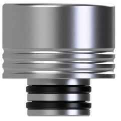 Imist - Simurg SX RTA GPSX Drip Tip in Edelstahl Silber