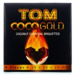Aladin - Tom Coco Minis Shisha Briketts aus Kokosnussschalen | 9 W&uuml;rfel pro Pack