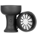 Aladin - Optimus Bowl Shisha Kopf Eco aus schwarzem Ton mit Sieb
