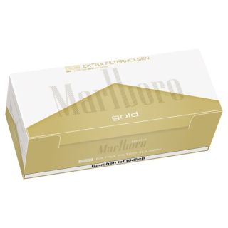 Marlboro - 250er Packung Extra Filterh&uuml;lsen Gold