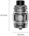 Geek Vape - Z (Zeus) Sub Ohm 5ml Tank Verdampfer in Gold | Oro