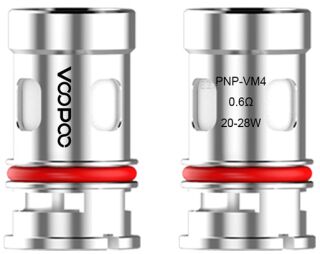 Voopoo - PnP Coils im 5er Pack als VM4 mit 0,6ohm (20 - 28W) DL