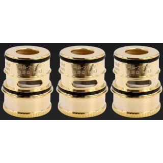 Vapefly - 3er Packung Kriemhild Dual Coil 0,2ohm Gold | 45W - 70W