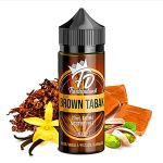 Flaschendunst - Brown Tabak (Mild-W&uuml;rziger Tabak, Vanille, Pistazie, Karamell) | 20ml Aroma in 100ml Flasche