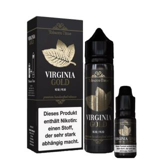 Tobacco Time - Virginia Gold - 3mg/ml + 60ml Leerflasche