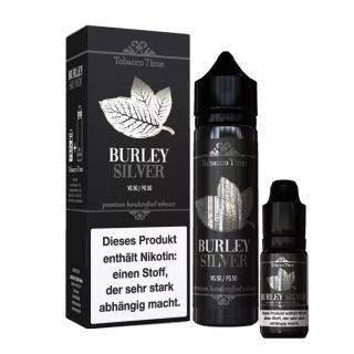 Tobacco Time - Burley Silver - 3mg/ml + 60ml Leerflasche