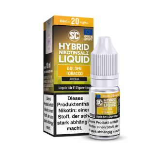 SC - Golden Tobacco - Hybrid Nikotinsalz Liquid  / 10mg