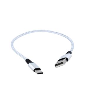InnoCigs USB-C Ladekabel 25cm / Silber