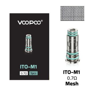 VooPoo ITO-M1 0,7 Ohm Head (5 St&uuml;ck pro Packung)
