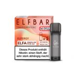 Elf Bar Elfa Pod (2 St&uuml;ck pro Packung) Elfergy 20mg/ml Nikotinsalz mit Steuerzeichen.