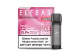 Elf Bar Elfa Pod (2 Stück pro Packung) Pink Lemonade 20mg/ml Nikotinsalz mit Steuerzeichen.