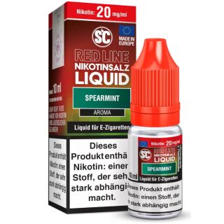 SC - Red Line - Spearmint - Nikotinsalz Liquid 20mg/ml