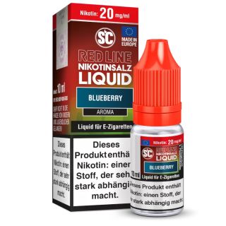 SC - Red Line - Blueberry - Nikotinsalz Liquid 10mg/ml