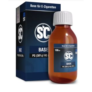 SC - 100ml Basis PG (30%) / VG (70%) 0mg/ml Nikotin TOP PREIS