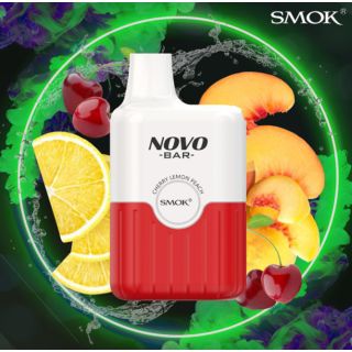 Smok Novo Bar - Cherry Lemon Peach (Kirsche-Zitrone-Pfirsich) - E-Shisha - 20mg - 600 Züge