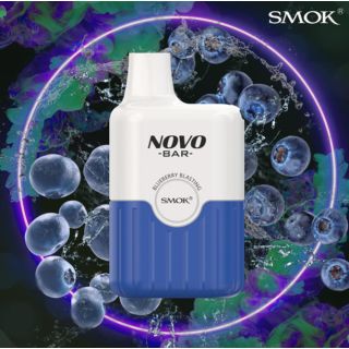 Smok Novo Bar - Blueberry Blasting (Blaubeere Explosion) - E-Shisha - 20mg - 600 Z&uuml;ge