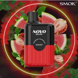 Smok Novo Bar - Strawberry Watermelon (Erdbeere Wassermelone) - E-Shisha - 20mg - 600 Z&uuml;ge