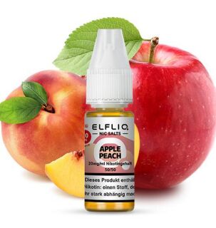 ELFLIQ - Apple Peach - Nikotinsalz Liquid 10mg/ml