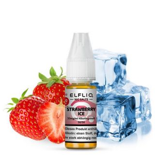 ELFLIQ - Strawberry Ice - Nikotinsalz Liquid 10mg/ml
