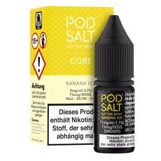 Pod Salt Core - Banana Ice - Nikotinsalz Liquid 20mg/ml