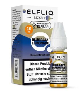 ELFLIQ – Blue Razz Lemonade NicSalt Liquid by Elf Bar 10ml / 10mg