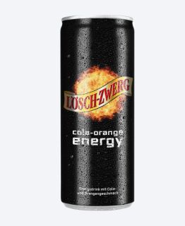 Lösch-Zwerg Energy Cola-Orange (1 x 0,33 l) Einweg