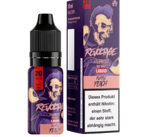 Purple Peach Hybrid NicSalt Liquid by Revoltage 10ml / 20mg