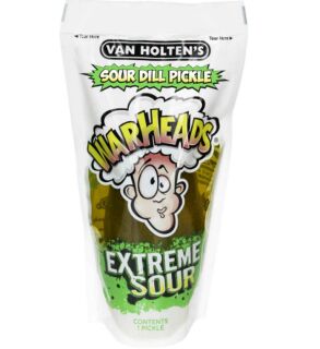 Van Holtens Warheads Extreme Sour Dill Pickle 140g