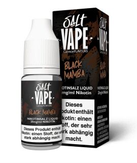 Salt Vape - Black Mamba - Nikotinsalz E-Liquid - 10ml - 20mg