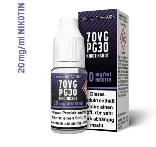 70/30 Nikotinshot - 10ml - 20mg