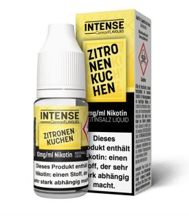 Zitronenkuchen - Intense - Nikotinsalz E-Liquid - 10mg/ml