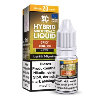 SC - Spicy Tobacco - Hybrid Nikotinsalz Liquid 5mg/ml