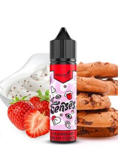 Strawberry Cream Cookies 5-Senses 15ml Longfill Aroma by Omerta Liquids