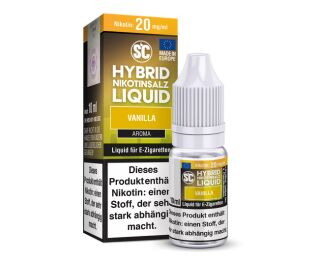 SC - Vanilla - Hybrid Nikotinsalz Liquid 10ml / 5mg