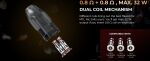 Uwell Caliburn Explorer 2ml 1000mAh Pod System Kit Silber