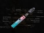 Uwell Caliburn Explorer 2ml 1000mAh Pod System Kit Silber