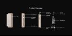 Joyetech eRoll Slim - Pod System Full Kit - Rose Gold