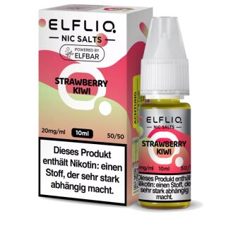 ELFLIQ - Strawberry Kiwi - Nikotinsalz Liquid 10mg/ml