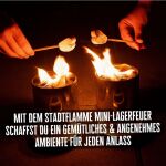 StadtFlamme® Mini-Lagerfeuer | Das perfekte Geschenkprodukt