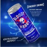 BLOODY HARRY Energy Drink - 100% VEGAN 330ml