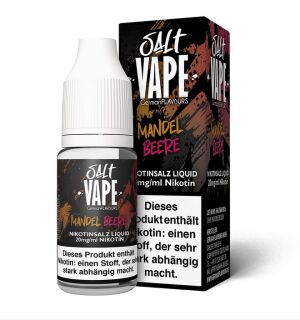 Salt Vape - Mandel Beere - Nikotinsalz E-Liquid - 10ml - 20mg