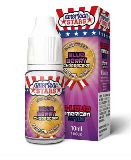 American Stars - Blueberry Cheesecake  10ml / 12mg/ml Nikotin