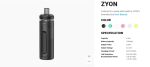 Innokin ZYON Pod System Kit Weiss